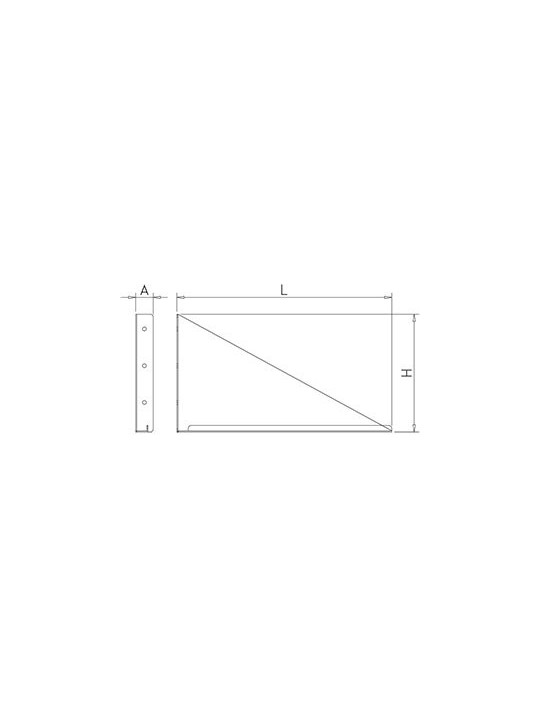 Kit de una pletina para estantería