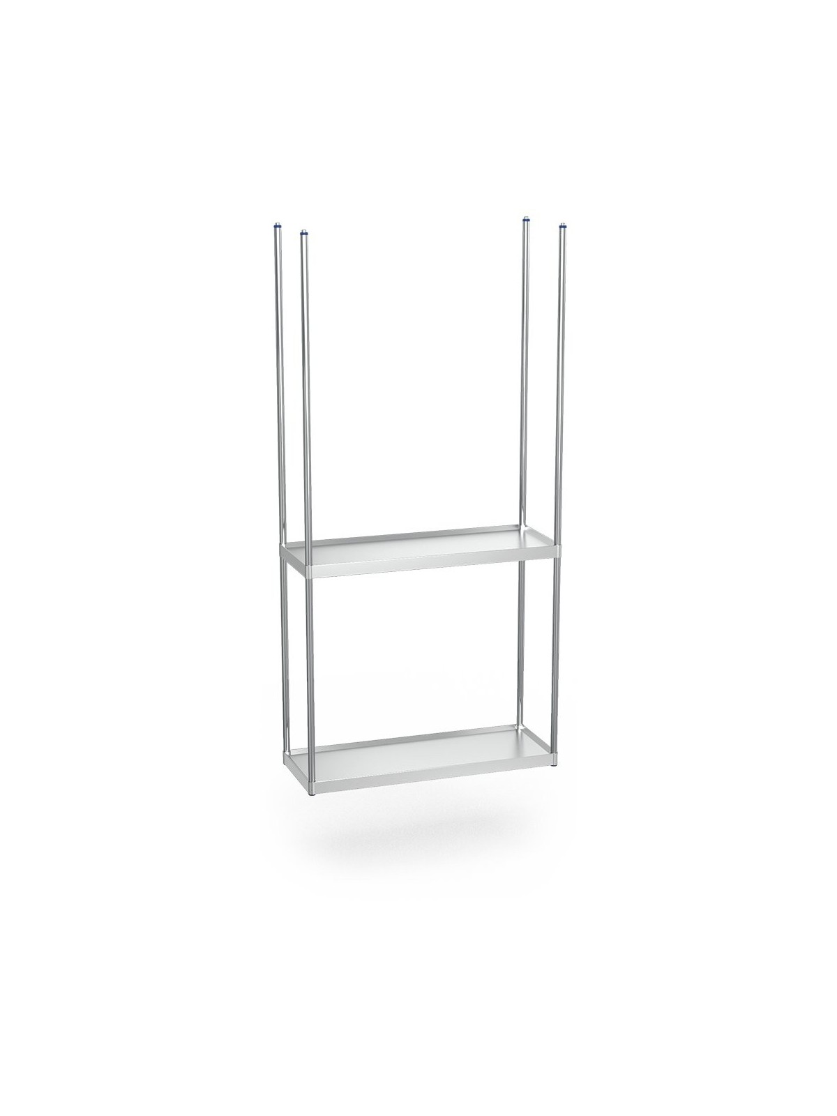 Estantería inox suspendida 99x39x200cm