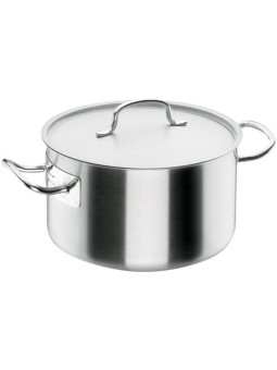 Cacerola Alta Inoxidable de Lacor - Productos Hosteleros