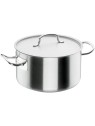 Cacerola Alta Inoxidable de Lacor - Productos Hosteleros