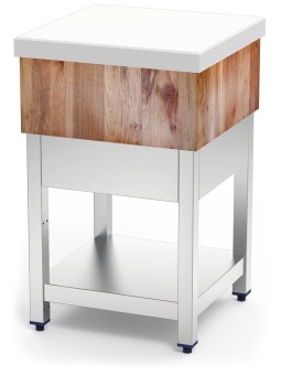 Tajo mad-fibr blanca c/faldón c/entrep 400x400x900 40x40x90cm