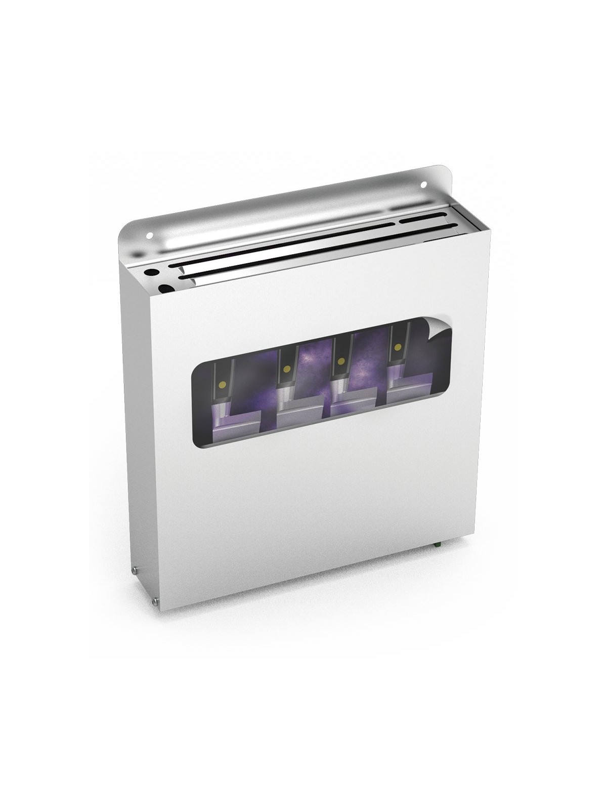 Esterilizador de cuchillos mediante ozono para adosar 38x9x42cm
