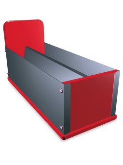 Portacuchillos con doble alojamiento de sobremesa 43x16x14cm