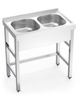 Fregadero con soporte 2C...