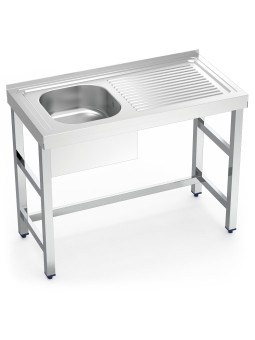 Fregadero con soporte 1C,ED...