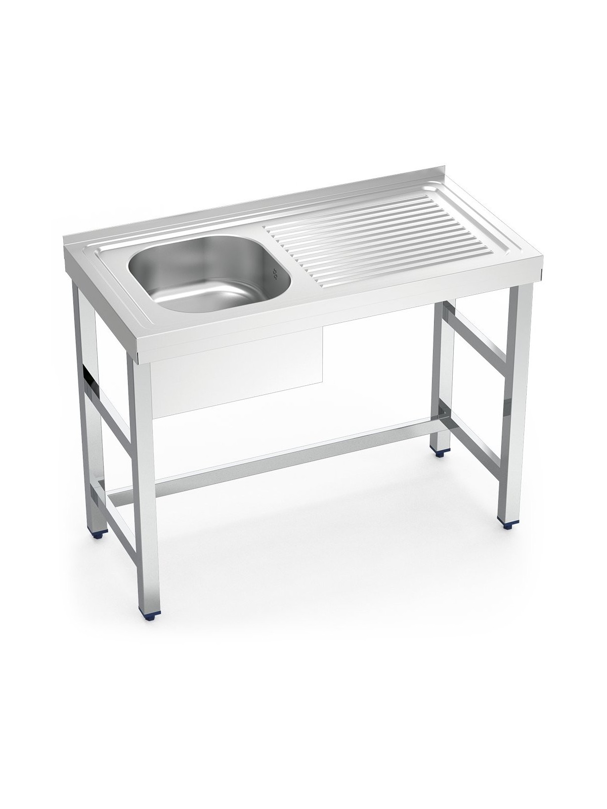 Fregadero con soporte 1C,ED 80x50x85cm