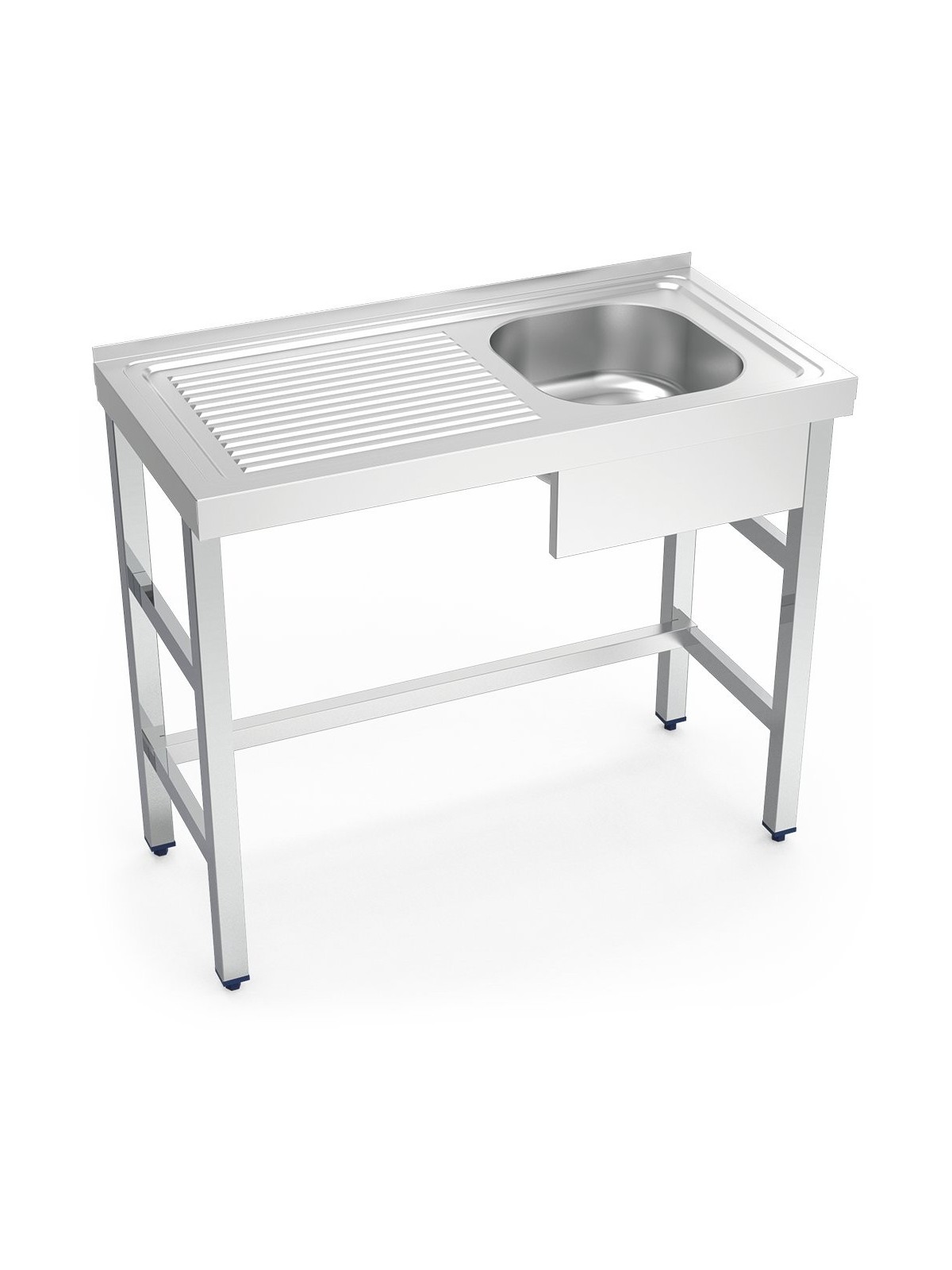 Fregadero con soporte 1C,EI 80x50x85cm
