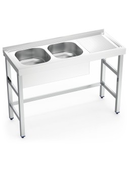 Fregadero con soporte 2C,ED...