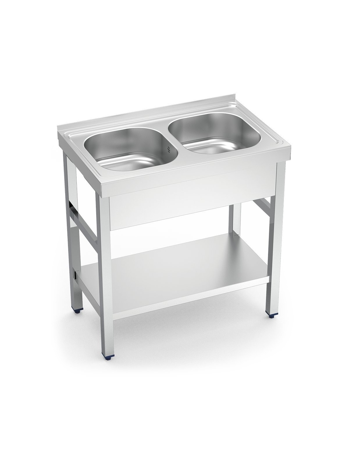 Fregadero c/soporte c/entre.2C 80x50x85cm