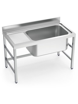 Fregadero gran capacidad 1C,EI 130x70x85cm