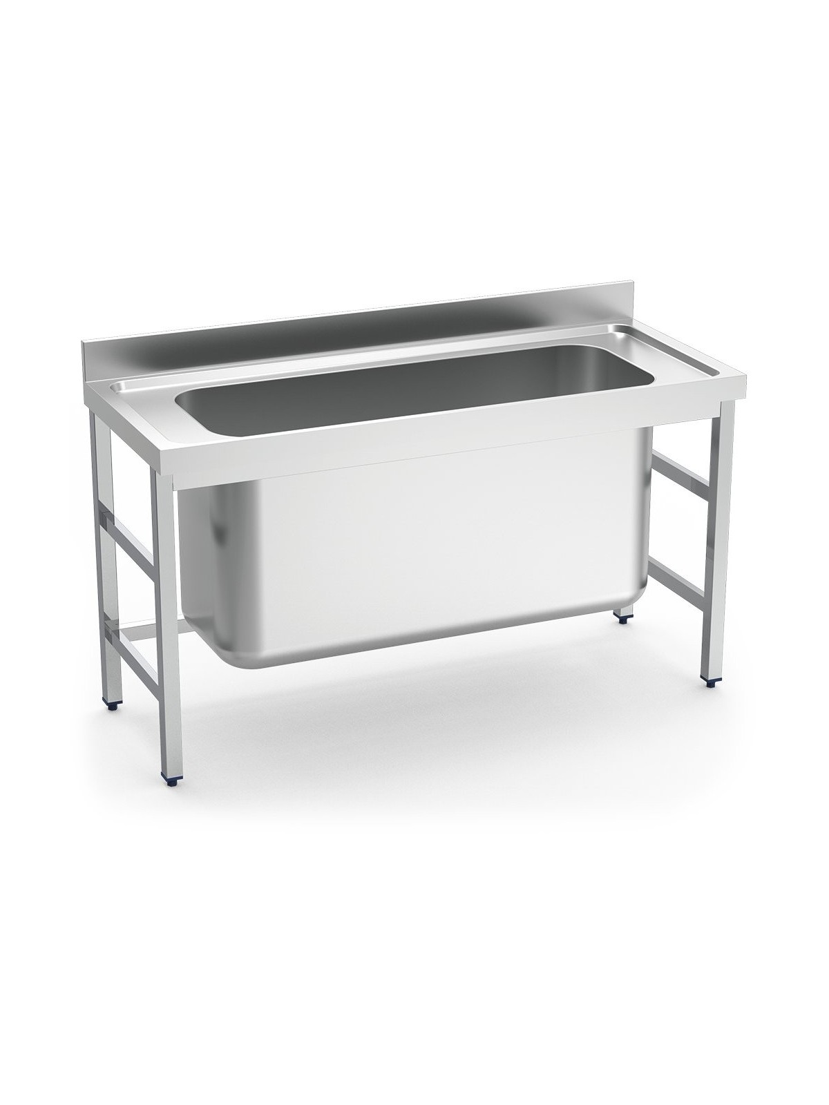 Fregadero gran capacidad 1 cubeta 150x60x85cm