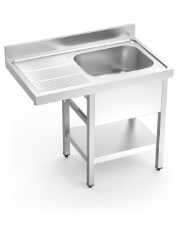 Fregadero para lavavajillas 1C,EI 120x60x89cm