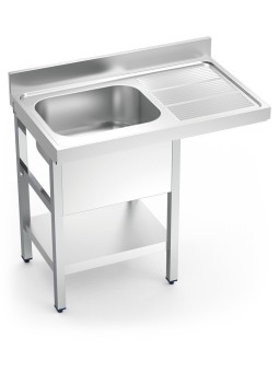 Fregadero para lavavajillas 1C,ED 120x70x89cm