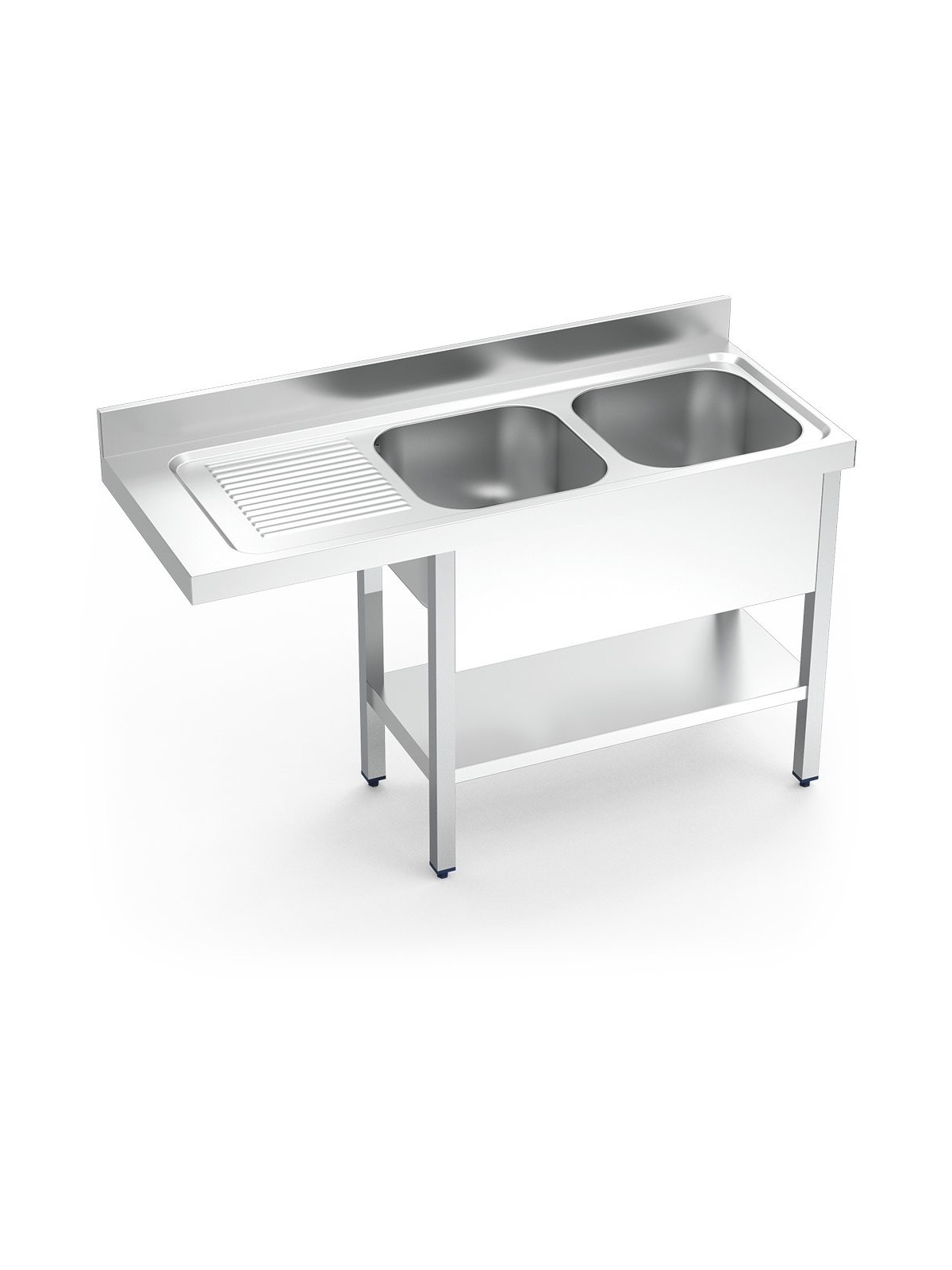 Fregadero para lavavajillas 2C,EI 160x60x89cm