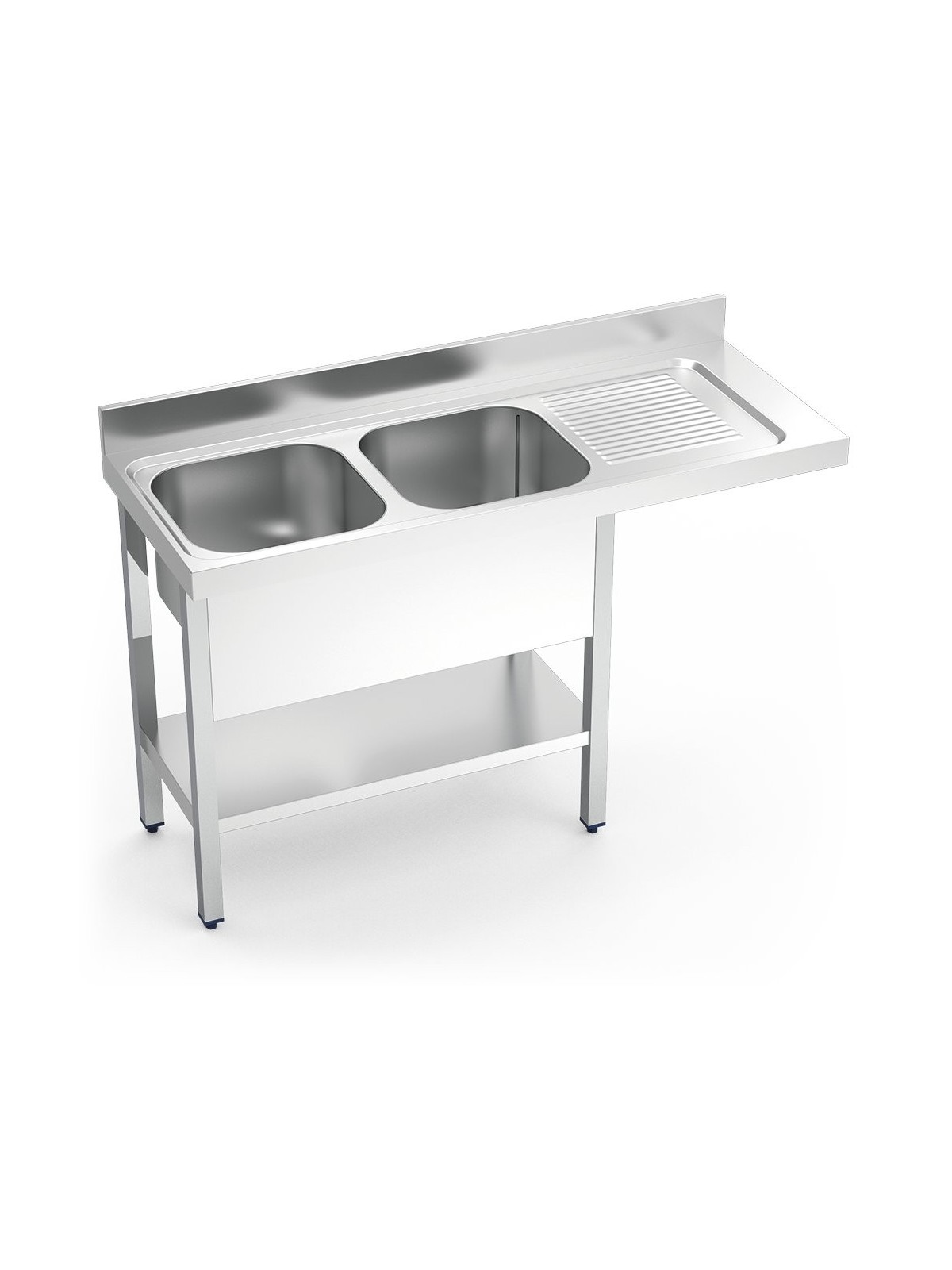 Fregadero para lavavajillas 2C,ED 160x70x89cm
