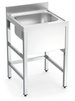 Fregadero con soporte 1C...