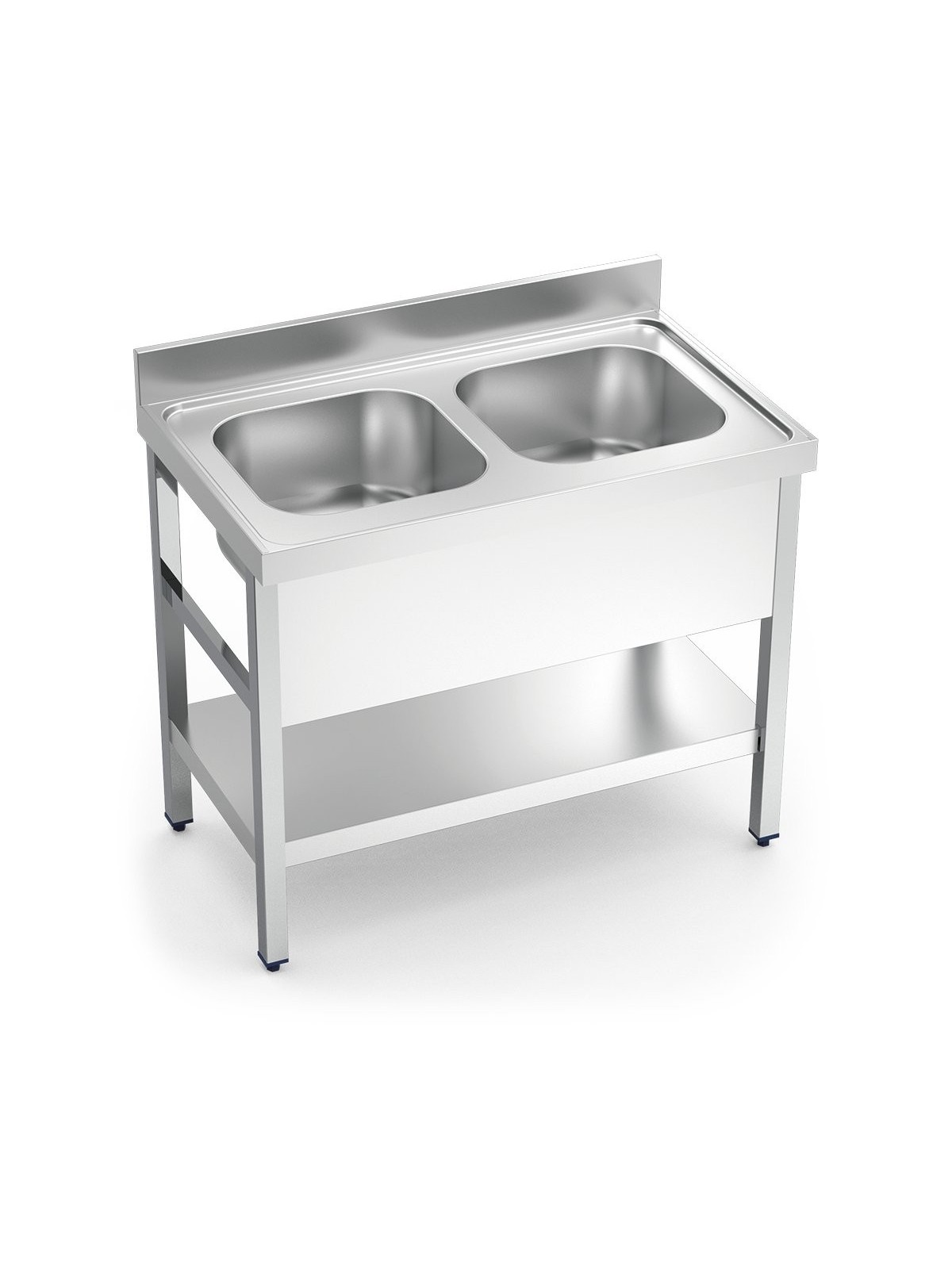 Fregadero c/soporte c/entre.2C 120x70x85cm