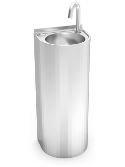 Lavamanos de columna electrónico 35x30x85cm