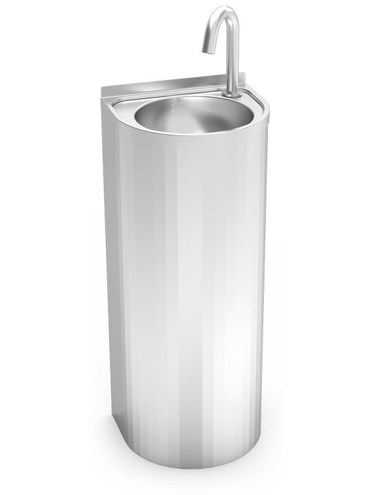 Lavamanos de columna electrónico 35x30x85cm