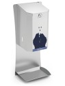 Dispensador acero inox de gel hidroalcohólico de pared 19x14x45cm