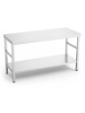 Mesa central c/entrepaño 100x50x85cm