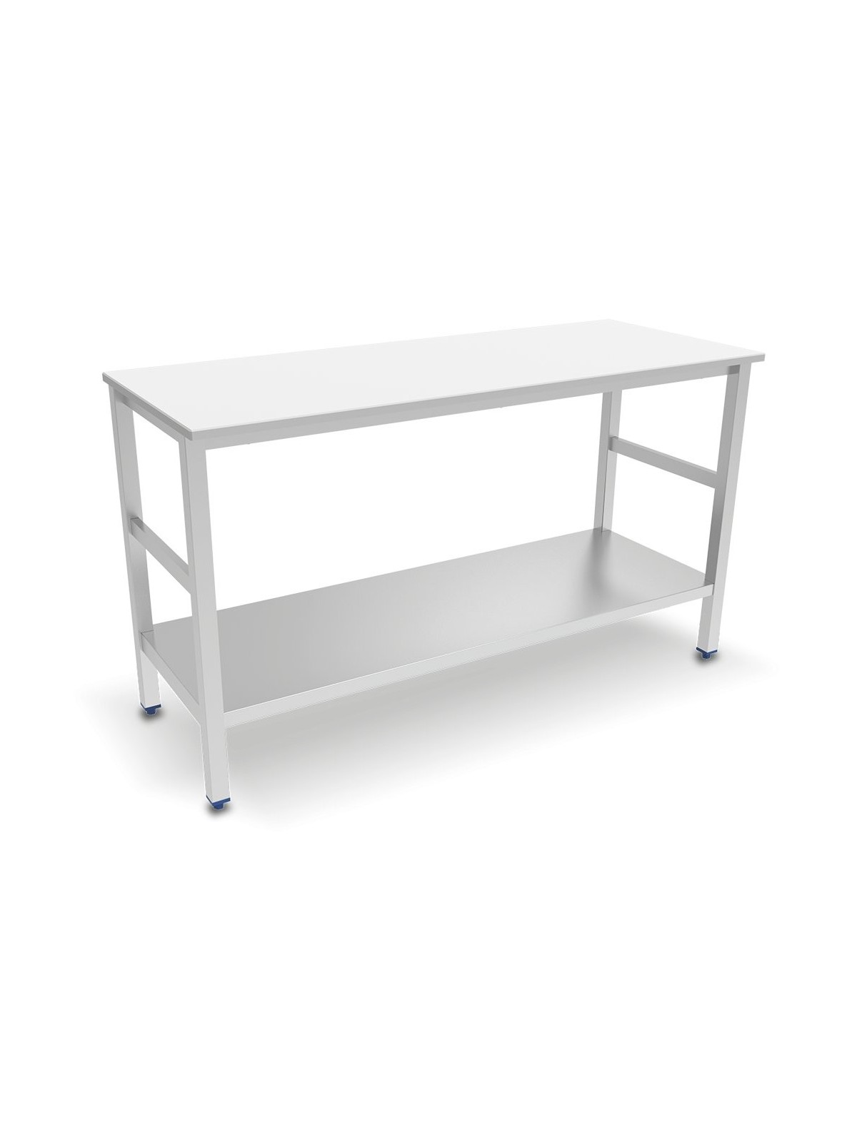 Mesa central encimera fb.blanca c/ent.1000x500x870 100x50x87cm