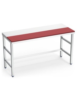 Mesa prepar.central fb.roja...