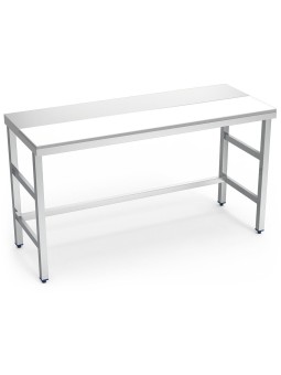 Mesa prepar.central fb.blanca s/ent.1000x600x850 100x60x85cm