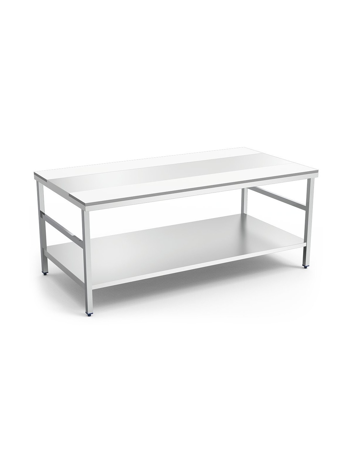 Mesa despiece fb.blanca c/entrep 150x105x85cm