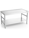 Mesa central c/reborde,desagüe,c/ent.1000x800x850 100x80x85cm
