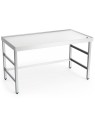 Mesa central c/reborde,desagüe,s/ent.1000x800x850 100x80x85cm