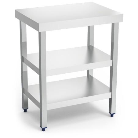 Mesa central c/2 entrepaños Especial maquinaria 70x50x85cm