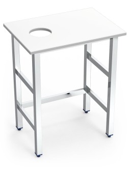Puesto pescadero fb.blanca mod.sen 70x50x85cm