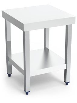 Mesa central c/entrepaño 50x50x65cm