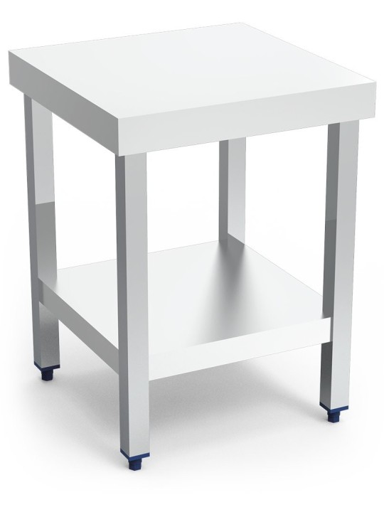 Mesa central c/entrepaño 50x50x65cm