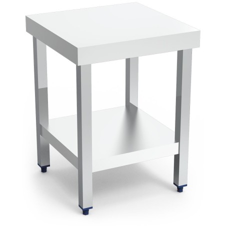 Mesa central c/entrepaño 50x50x65cm