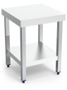 Mesa central c/entrepaño 50x50x65cm
