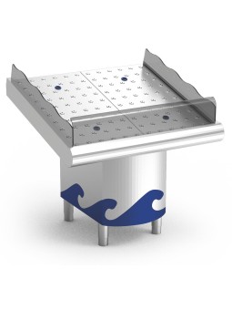 Mostrador de pescadería de...