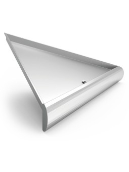 Escuadra exterior para mostrador 129x96x25cm