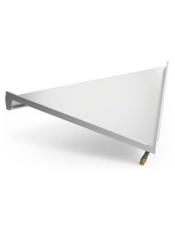 Escuadra interior para mostrador 123x87x11cm