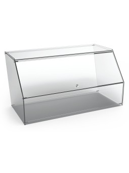 Cubierta protectora para mostrador de pescadería 96x50x57cm