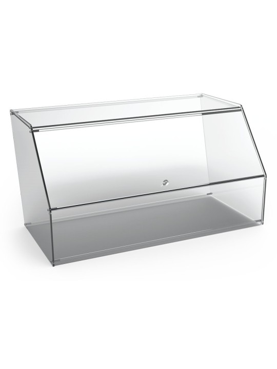 Cubierta protectora para mostrador de pescadería 96x50x57cm