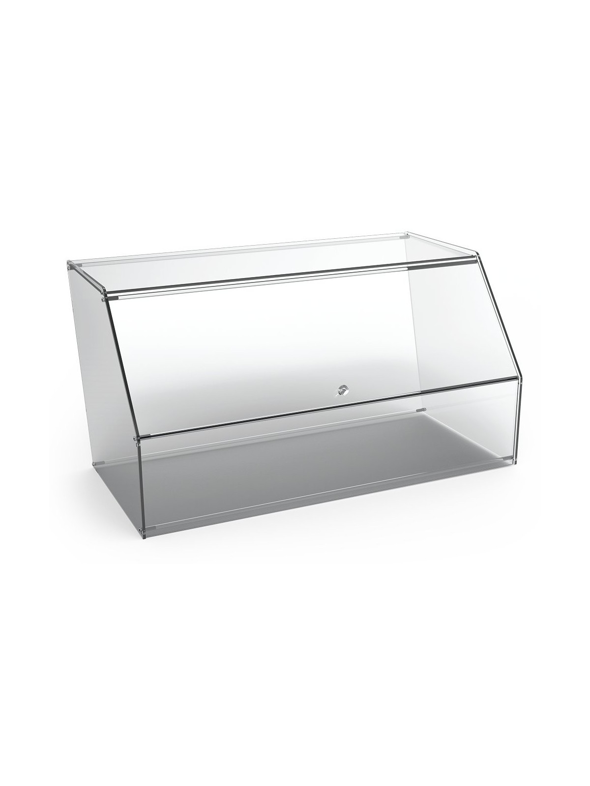 Cubierta protectora para mostrador de pescadería 96x50x57cm