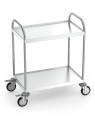 Carro de servicio con 2 entrepaños de 83x53x97cm
