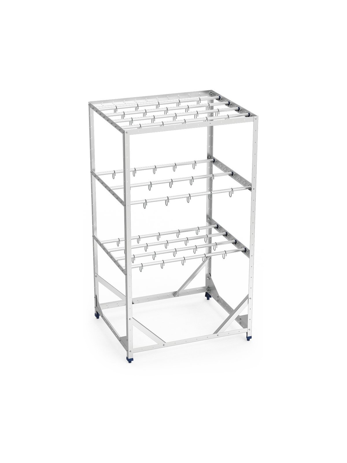 Palet para jamones 3 niveles 115x95x203cm