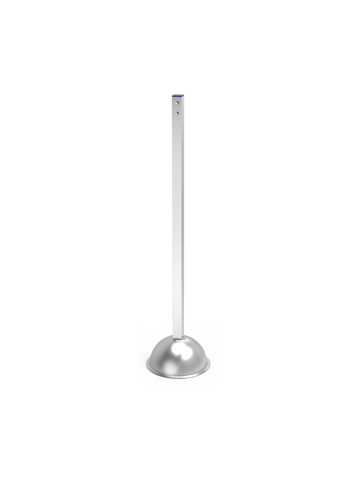 Columna inoxidable para dispensador Su turno