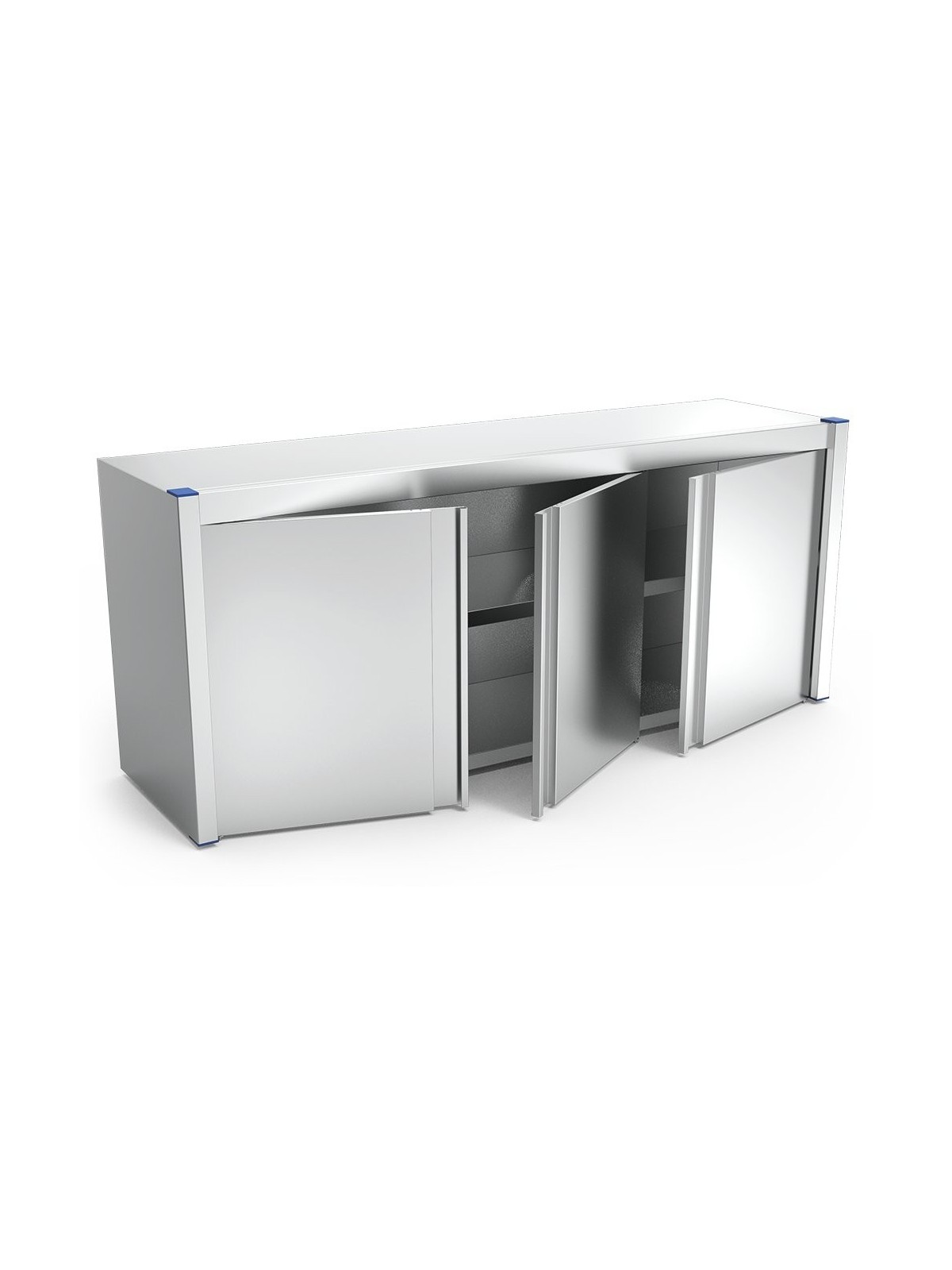 Armario inox de puertas abatibles 107x34x66cm