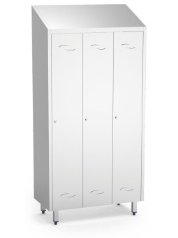 Taquilla grande de 3 puertas de 98x48x201cm
