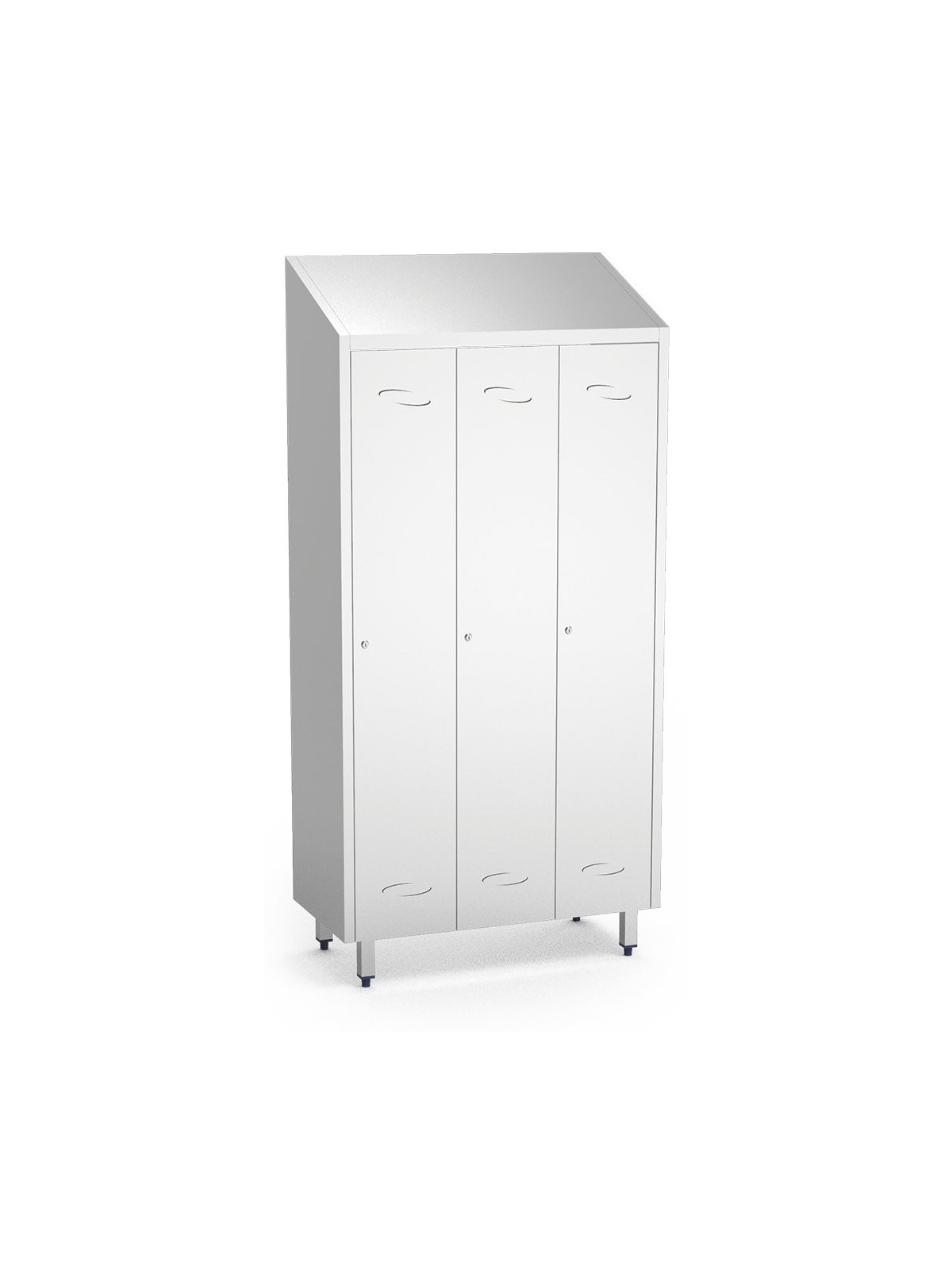 Taquilla grande de 3 puertas de 98x48x201cm