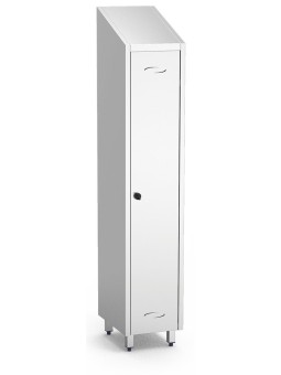 Taquilla pequeña / armario de limpieza de 1 puerta 37x48x201cm